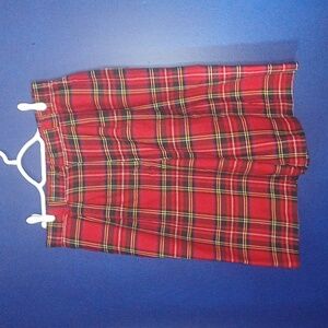 Red Plaid Shorts